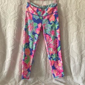 EUC   Cute Lilly Pulitzer Cropped Legging